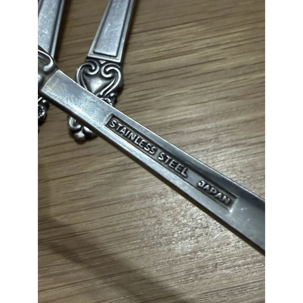 Vintage UNF476 Unknown Stainless Flatware Japan 70 Pc Set